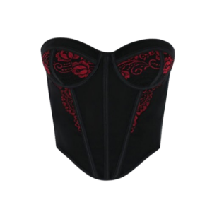 Lace Corset Crop Top