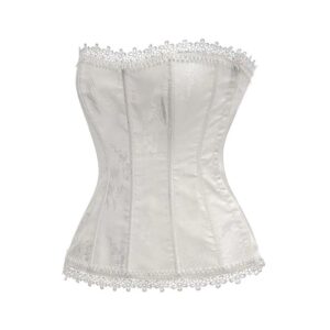 White Lace Waisted Palace Shapewear